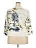Jane Ashley 100% Cotton Print White Pullover Sweater Size 2X - photo 2