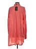 South Beach 100% Viscose Red Orange Long Sleeve Button-Down Shirt Size 2 - photo 2