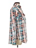 Unbranded 100% Polyester Checkered-gingham Pink Long Sleeve Blouse Size L - photo 4