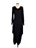 Assorted Brands Black Casual Dress Size Med - Lg - photo 2