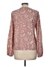 Shein 100% Polyester Pink Long Sleeve Blouse Size 6 - photo 2