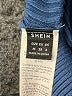 Shein Blue Tube Top Size 6 - photo 7