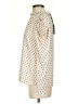 DKNY 100% Polyester Polka Dots Ivory 3/4 Sleeve Blouse Size S - photo 5