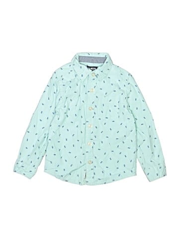 OshKosh B'gosh Long Sleeve Button-Down Shirt (view 1)