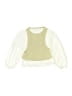 Zara Ivory Long Sleeve Blouse Size 8 - photo 1