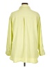 Open Edit 100% Polyester Solid Yellow 3/4 Sleeve Blouse Size XL - photo 2