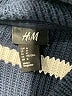 H&M 100% Cotton Stripes Blue Pullover Sweater Size M - photo 7