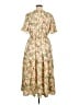 Hayden 100% Polyester Floral Tan Casual Dress Size 1X - photo 2