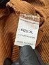 Unbranded 100% Polyester Brown Long Sleeve Blouse Size XL - photo 7