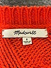 Madewell Orange Pullover Sweater Size S - photo 7