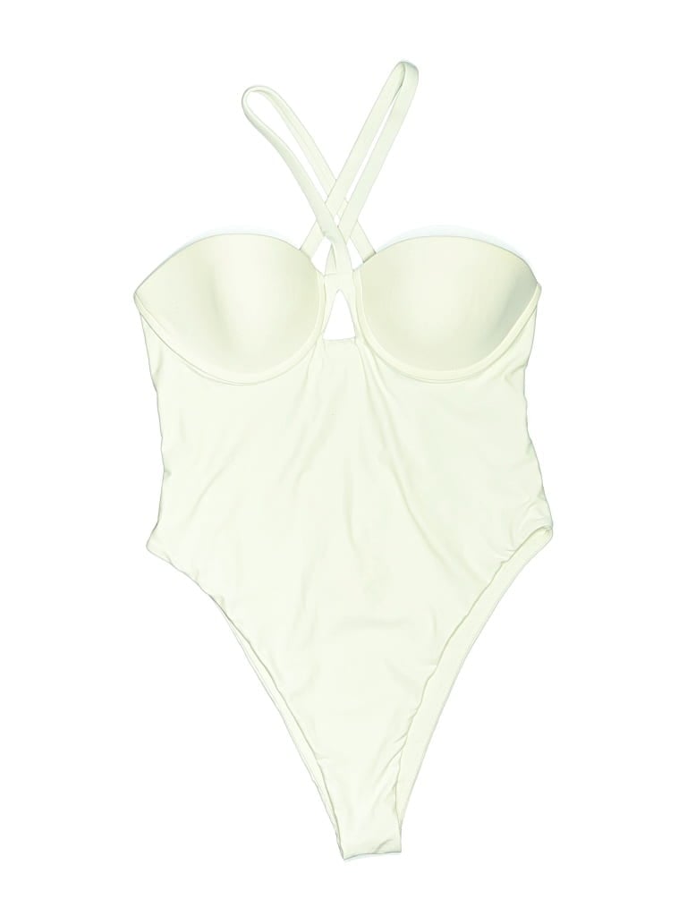 Pre-owned Camila Coelho One Piece Swimsuit In White