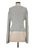 Blue Rain Metallic Silver Pullover Sweater Size S - photo 2