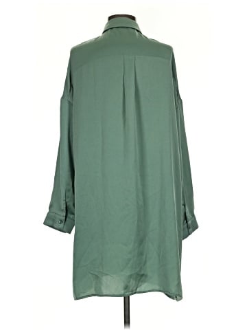 Blue Blush 3/4 Sleeve Blouse (view 2)