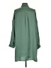 Blue Blush 100% Polyester Solid Green 3/4 Sleeve Blouse Size S - photo 2