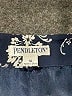Pendleton 100% Silk Paisley Blue Silk Skirt Size 14 - photo 4
