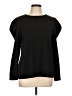 Nine West Black Long Sleeve Top Size L - photo 1