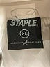 Staple 100% Polyester Solid Tan Windbreaker Size XL - photo 6