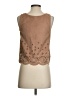 Design Lab Lord & Taylor Tan Tank Top Size S - photo 2