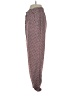 J.Crew 100% Polyester Hearts Burgundy Casual Pants Size 2 - photo 5