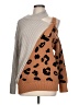 Unbranded Animal Print Tan Pullover Sweater Size L - photo 1