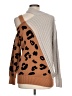 Unbranded Animal Print Tan Pullover Sweater Size L - photo 2