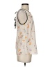 ModCloth 100% Polyester Ivory Sleeveless Blouse Size S - photo 4