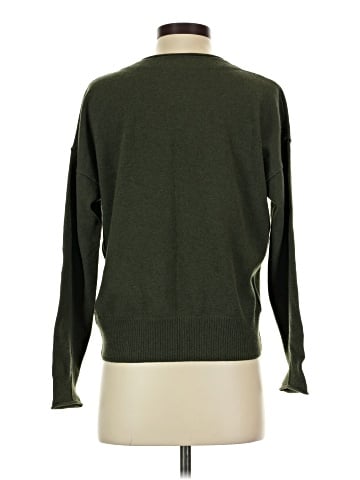 Madewell (Re)sourced Cashmere Carlyn V-Neck Cardigan Sweater (view 2)