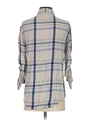 Express 3/4 Sleeve Button-Down Shirt (view 2)