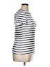 Assorted Brands Stripes White Short Sleeve Turtleneck Size 1X - photo 4