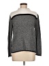 Unbranded 100% Cotton Color Block Gray Pullover Sweater Size M - photo 1