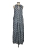 Max Studio 100% Rayon Paisley Blue Casual Dress Size S - photo 1