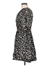 Old Navy Animal Print Black Casual Dress Size M - photo 5