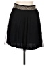 Angie 100% Polyester Solid Black Formal Skirt Size M - photo 2
