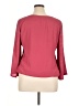 Alfani Pink 3/4 Sleeve Top Size 14 - photo 2