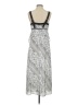 CAbi 100% Polyester Silver Casual Dress Size XS - photo 2