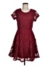 Max + Ash 100% Polyester Burgundy Cocktail Dress Size M - photo 1