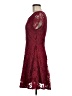 Max + Ash 100% Polyester Burgundy Cocktail Dress Size M - photo 5