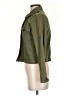 Forever 21 100% Cotton Solid Green Jacket Size S - photo 5
