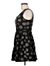 Soprano Polka Dots Black Cocktail Dress Size M - photo 5