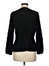 J.Crew 100% Polyester Black Long Sleeve Blouse Size 6 - photo 2