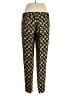Ann Taylor Animal Print Gold Casual Pants Size 6 - photo 2