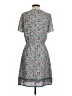 Octavia 100% Polyester Paisley Blue Casual Dress Size S - photo 2
