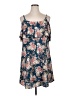 Bobeau Floral Blue Casual Dress Size XL - photo 1