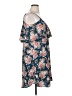 Bobeau Floral Blue Casual Dress Size XL - photo 4