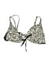 Robin Piccone Print Ivory Swimsuit Top Size L - photo 1