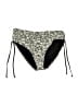 Robin Piccone Paisley Black Swimsuit Bottoms Size L - photo 1