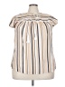 NY Collection Stripes Ivory Sleeveless Blouse Size 3X - photo 1