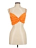 Shein 100% Polyester Orange Sleeveless Top Size 6 - photo 1