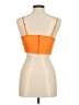 Shein 100% Polyester Orange Sleeveless Top Size 6 - photo 2