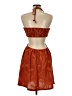 Shein 100% Polyester Orange Cocktail Dress Size 6 - photo 2